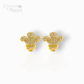 Prince of Wales - Clip On Earrings